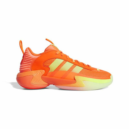 Basketball Shoes for Adults Adidas Exhibit Select Mid Orange-0
