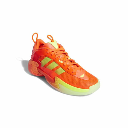 Basketball Shoes for Adults Adidas Exhibit Select Mid Orange-3