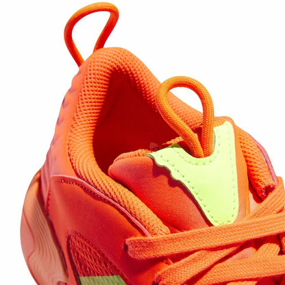 Basketball Shoes for Adults Adidas Exhibit Select Mid Orange-1
