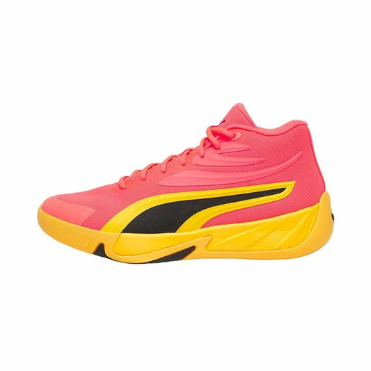 Basketball Shoes for Adults Puma Court Pro Yellow-0