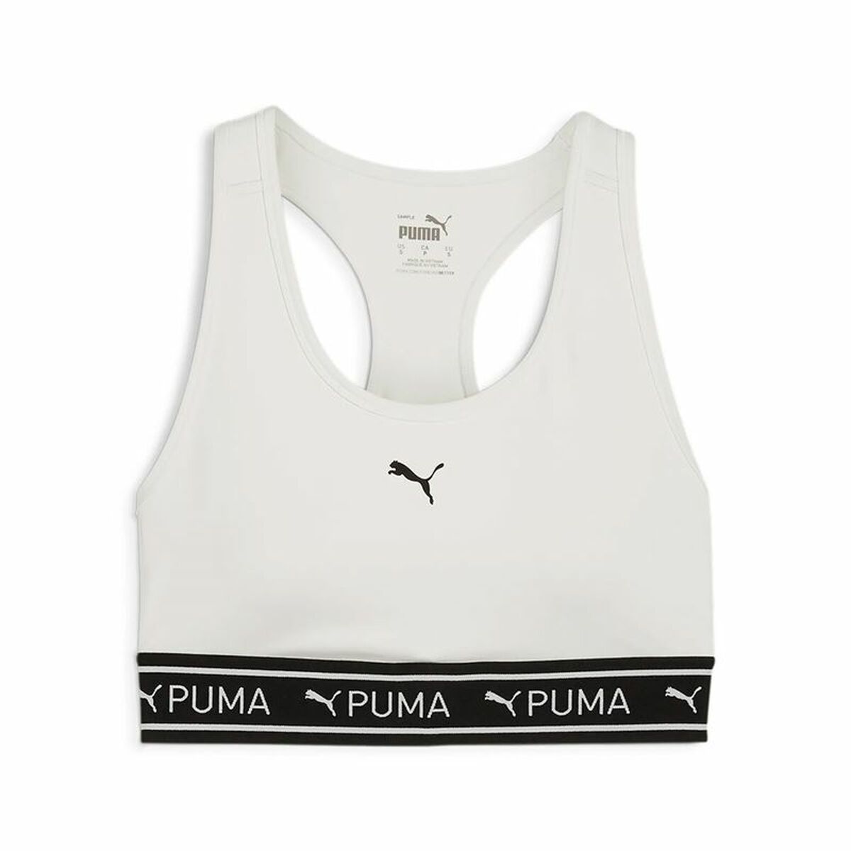 Sports Beha/BH Puma 4Keeps Elastic Bra White