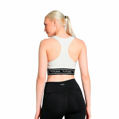 Sports Beha/BH Puma 4Keeps Elastic Bra White