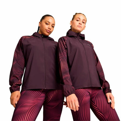 Women's Sports Jacket Puma Run Favorite Aop Woven-0