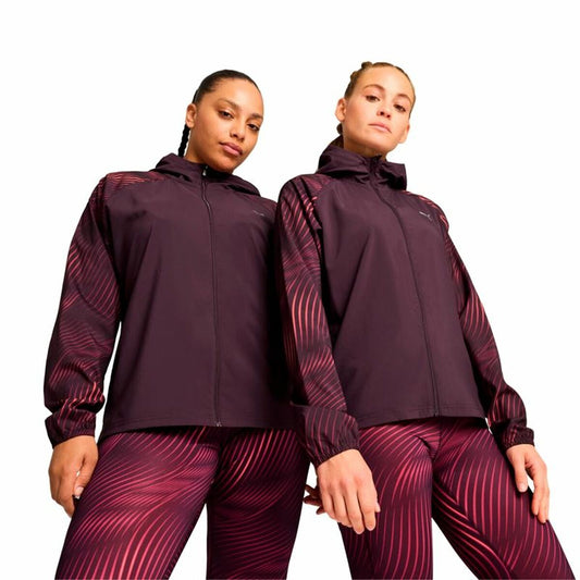 Women's Sports Jacket Puma Run Favorite Aop Woven-0