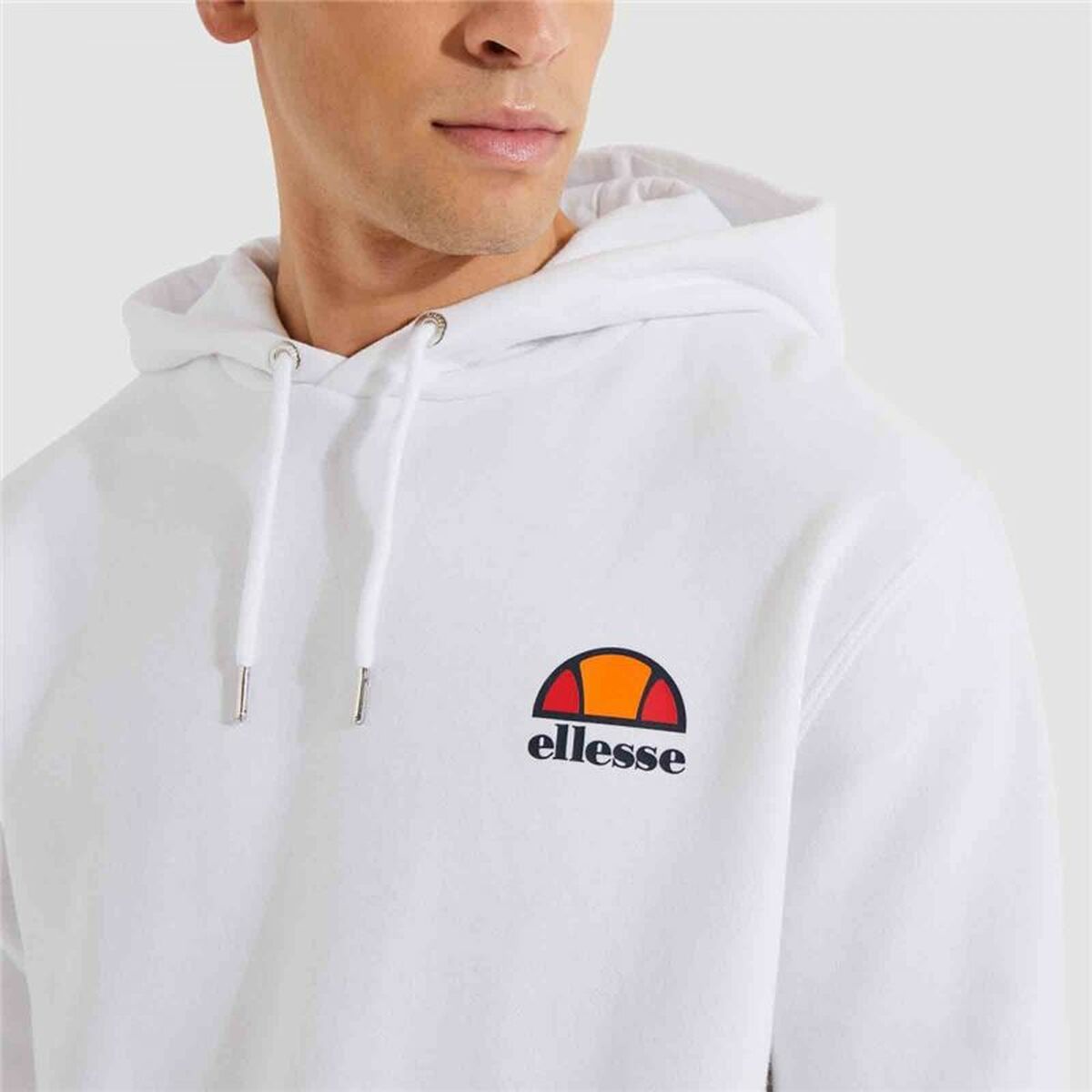 Men’s Hoodie Ellesse Toce OH Hoody White-3