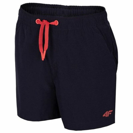4F JSKMT001 Dark blue Sport Shorts for Kids - Korte Broek voor kinderen (10 t/m 14 jaar)