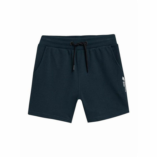 Korte Sportbroek voor jongens 4F M049  Dark blue (6 t/m 15 jaar)