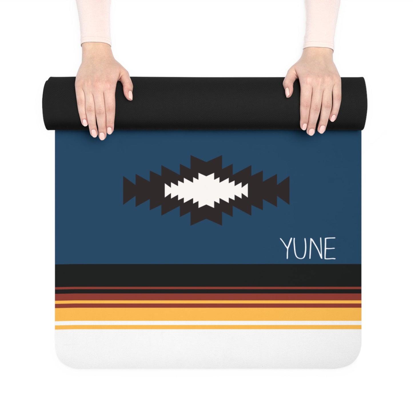 Natural Rubber Yoga Mat – 3mm Eco-Friendly, Non-Slip Mat for Hot Yoga, Pilates & Daily Practice | Nelson | Yune Yoga