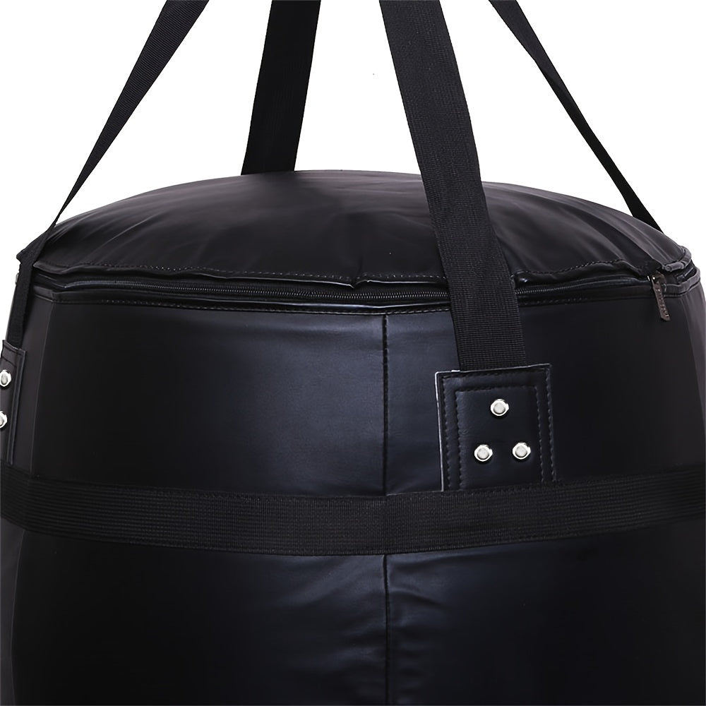 Muay Thai Hanging Sandbag Faux Leather-1