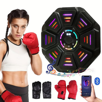 Boxing Target with LED & Gloves-3