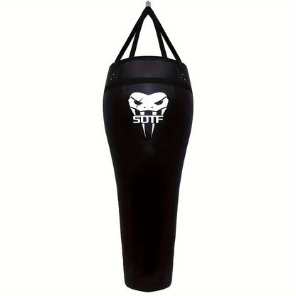 Muay Thai Hanging Sandbag Faux Leather-0