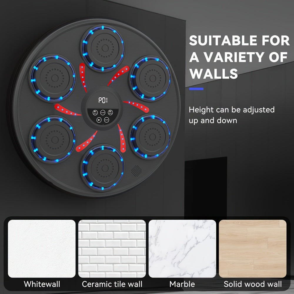 Smart Wireless Wall Boxing Machine with Gloves-1