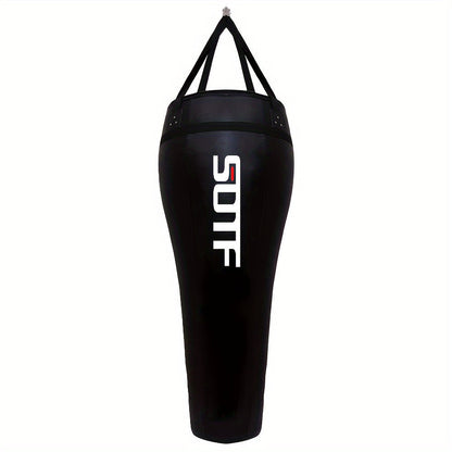 Muay Thai Hanging Sandbag Faux Leather-2