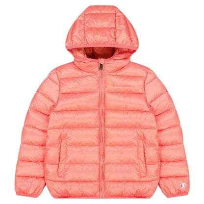 Champion White Dark Pink Jacket - Kindersportjas