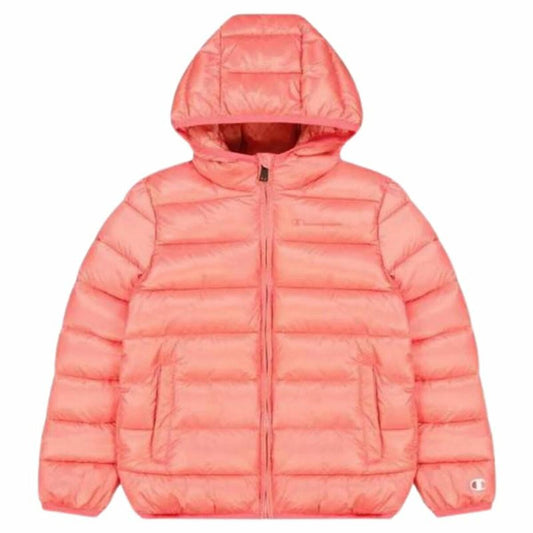 Champion White Dark Pink Jacket - Kindersportjas