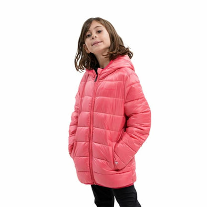 Champion White Dark Pink Jacket - Kindersportjas