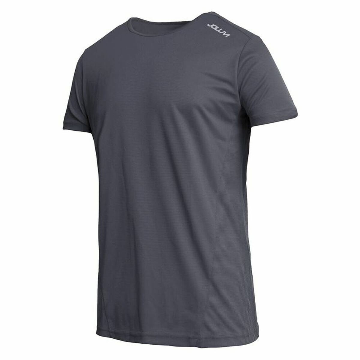 Short-sleeve Sports T-shirt Joluvi Runplex Dark