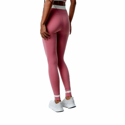 Dames Sportlegging Black Limba Courtedge - Pink