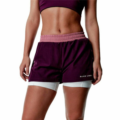 Sports Shorts for Women Black Limba Courtpulse