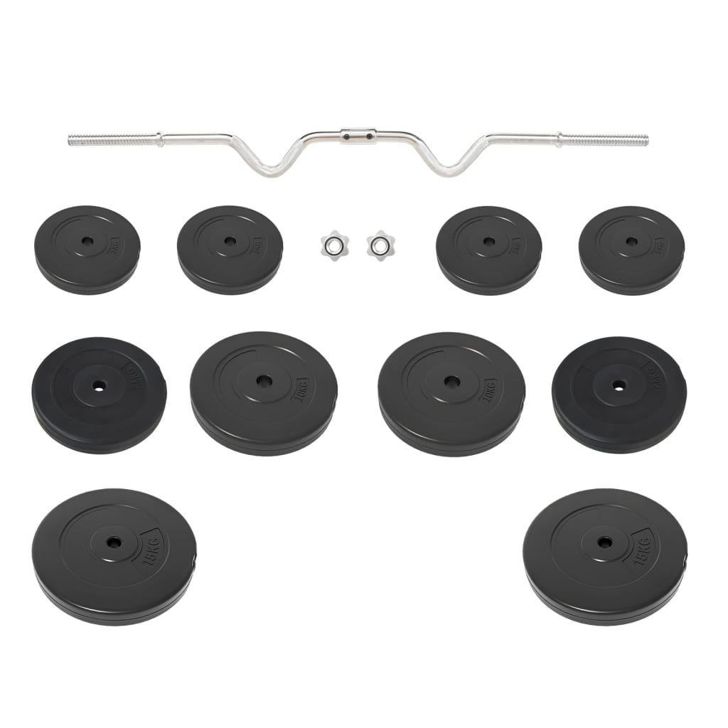 Halter Gebogen Met Gewichten