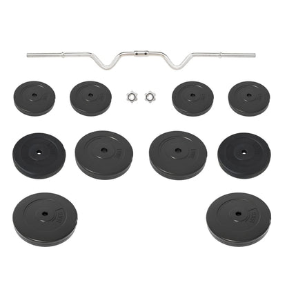 Halter Gebogen Met Gewichten