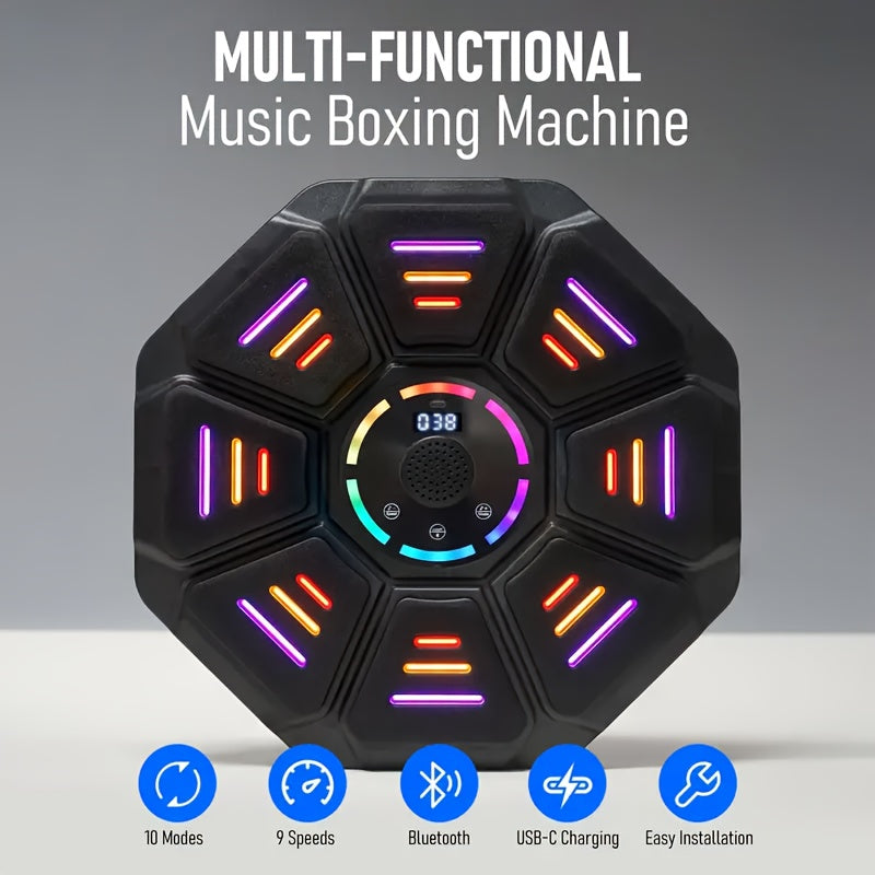 Boxing Target with LED & Gloves-1