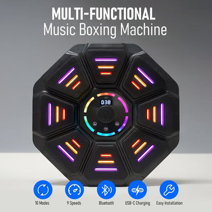 Boxing Target with LED & Gloves-1