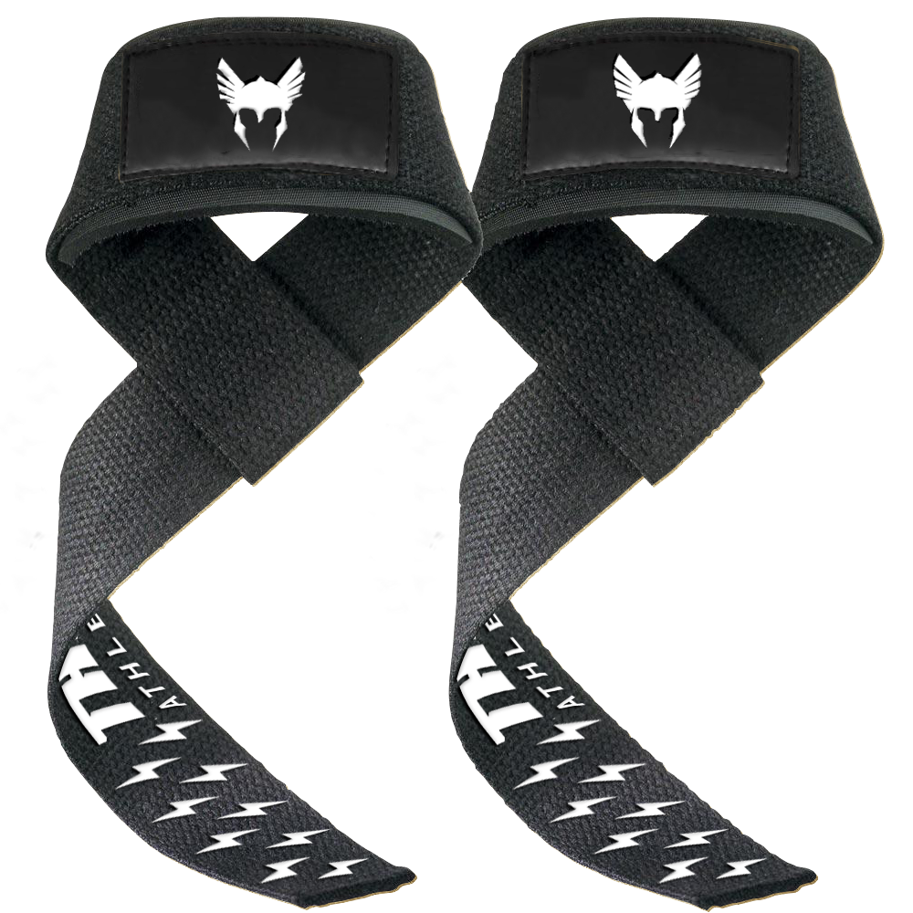 Lifting Straps | Extra Grip | Zwart | Thor Athletics-1