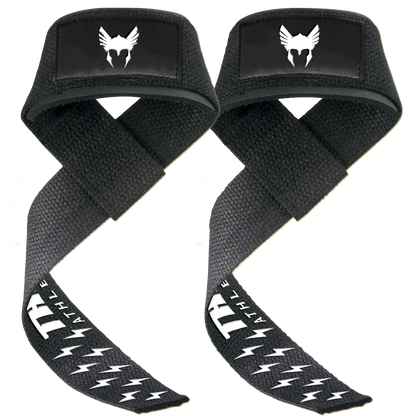 Lifting Straps | Extra Grip | Zwart | Thor Athletics-1