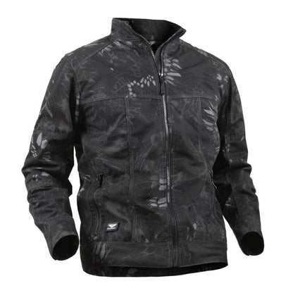 Ripstop Waterproof Windbreaker Mountain Camo Coat FXZ