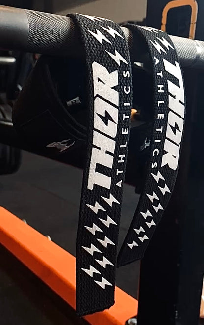 Lifting Straps | Extra Grip | Zwart | Thor Athletics-4
