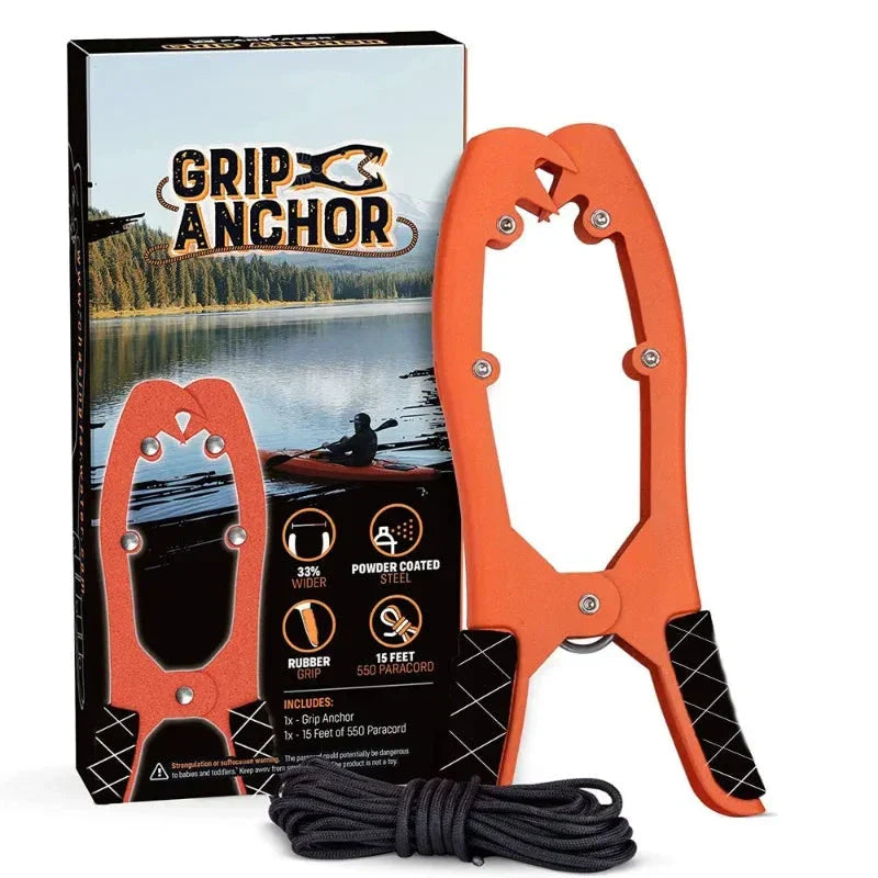 Kayak Anchor Gripper with Large Clamping Mouth-0