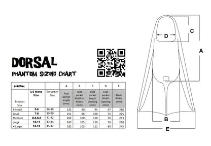 DORSAL Lifeguard Floating Swimfins (Flippers)
