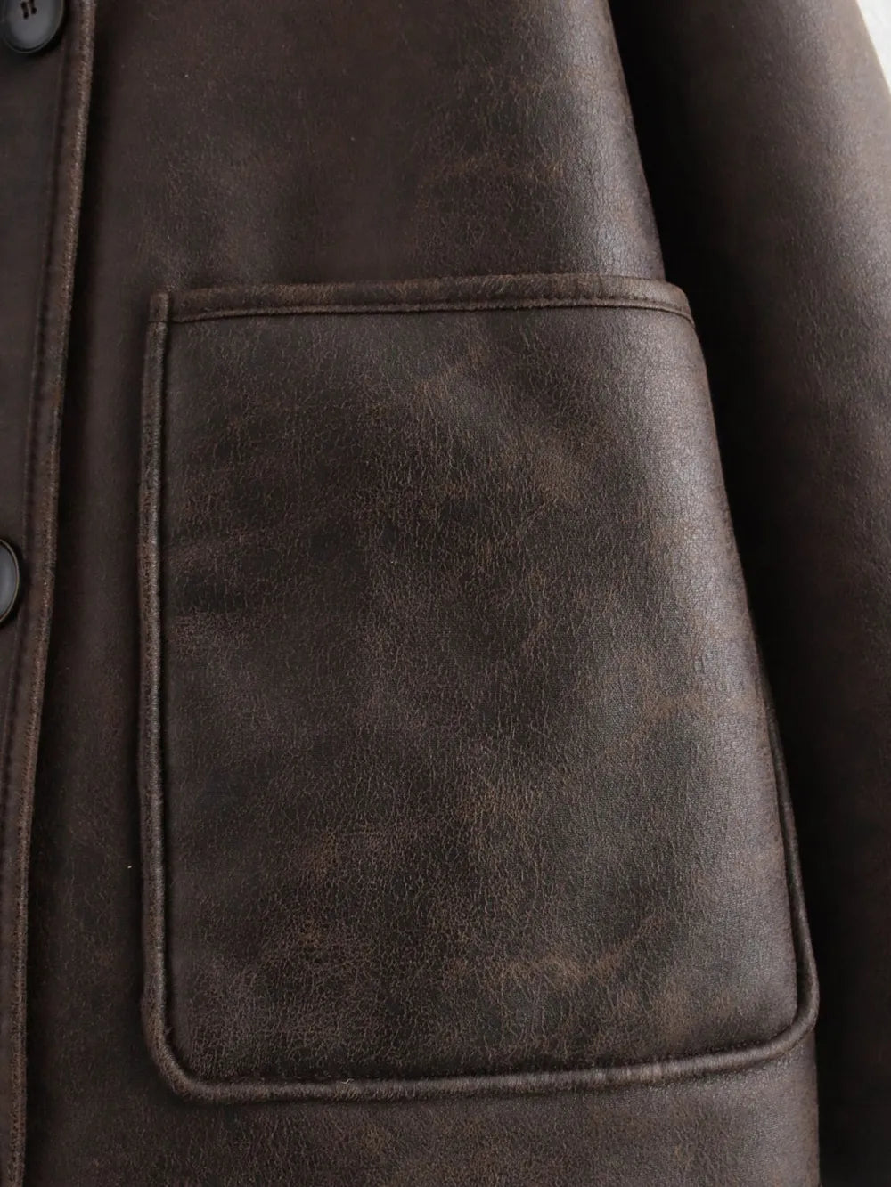 Plush Jacket, Park Avenue | Women - BYMANYC ® New York - Dames jas (XS t/m L)