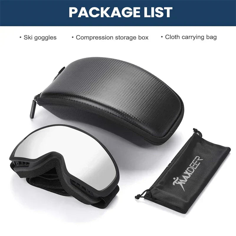 Ski Snowboard Goggles for Kids-3