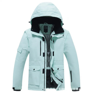 Waterproof Windproof Ski Jacket for Men and Women-0