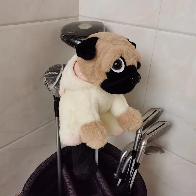 Pug Dog Animal Golf Wood Headcover