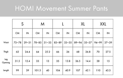 HOMI Movement Summer Pants  - FEATURING CORDURA FABRIC