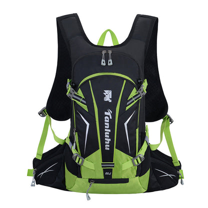 25L Sport Cycling Rid Backpack For Bicycle Women Men Bike Outdoor Running Hiking Black Reflective Cycling Backpack