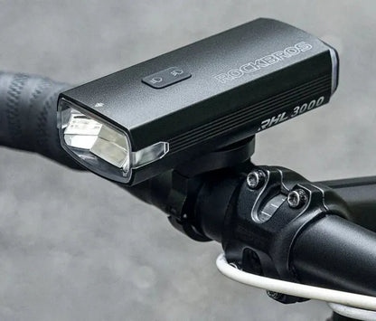 3000LM Bike Headlight 10000mAh Power Bank Black-2