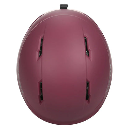 Snowboard Helmet with Detachable Earmuff and Goggle Strap-4