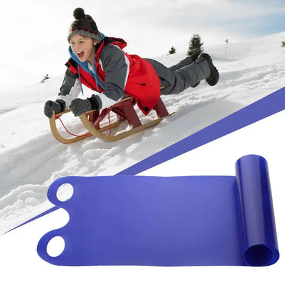 Snow Sled – Portable Roll-Up Snowboard Sled-2