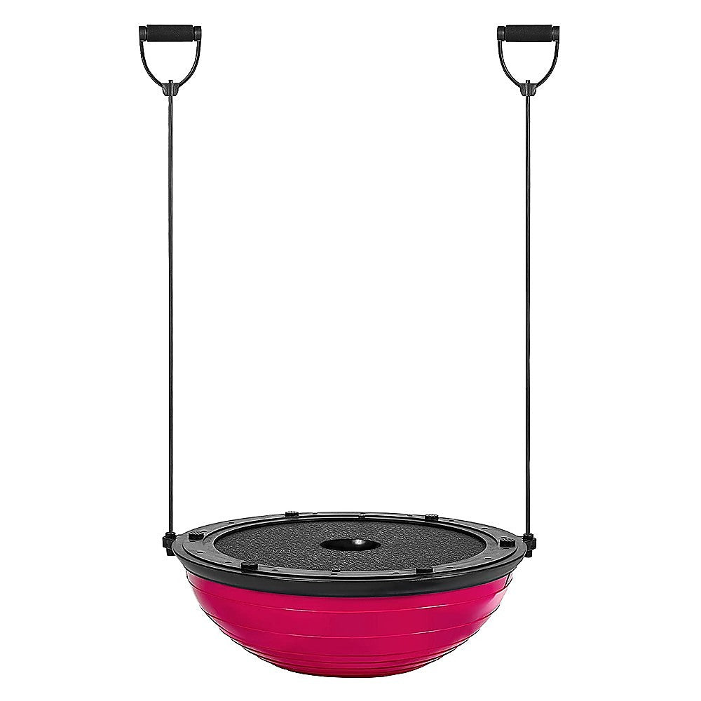 NNEDSZ Yoga Balance Trainer Exercise Ball for Arm, Leg, Core Workout with Pump, 2 Resistance Bands