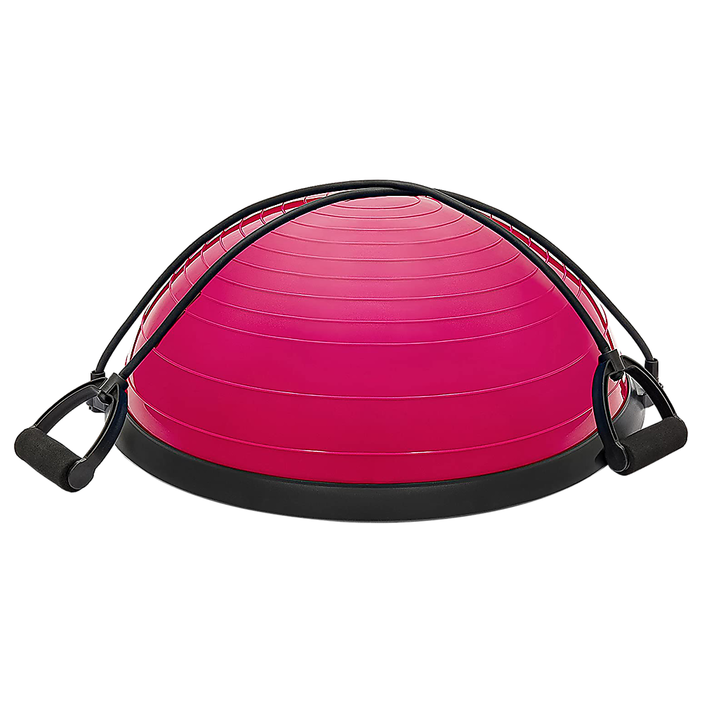 NNEDSZ Yoga Balance Trainer Exercise Ball for Arm, Leg, Core Workout with Pump, 2 Resistance Bands