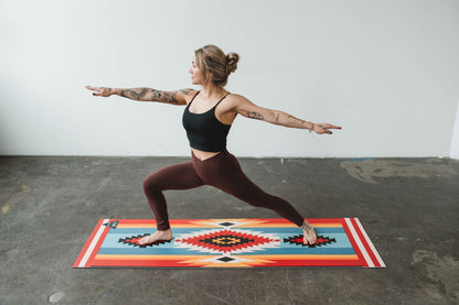 Spring Moon Yoga Mat – 6 mm Extra Thick, Double-Sided Non-Slip, Eco-Friendly PER with Multi-Color Moonlit Design | Yune Yoga