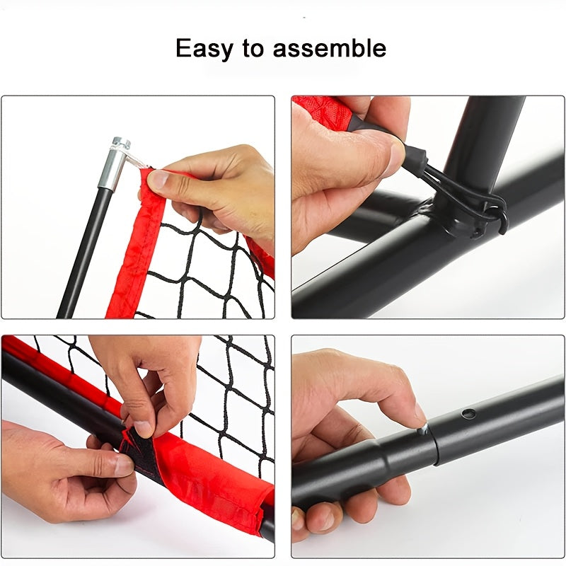 Football Outdoor Target Throwing Net with 5 Pockets-3