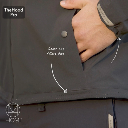 HOMI TheHood Pro - all weather waterproof jacket (Unisex) - 3 verschillende kleuren - Diverse maten