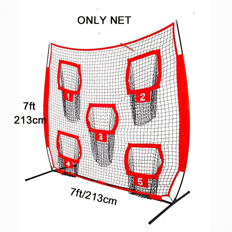Football Outdoor Target Throwing Net with 5 Pockets-2