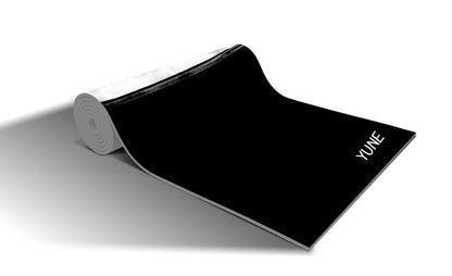 Yoga Mat | 6mm Thick | Black | Non-Slip | Eco Friendly | Yune Yoga | Black2