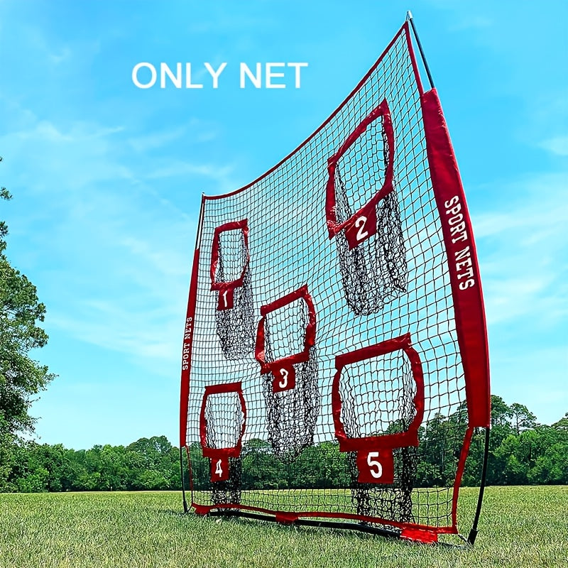Football Outdoor Target Throwing Net with 5 Pockets-1